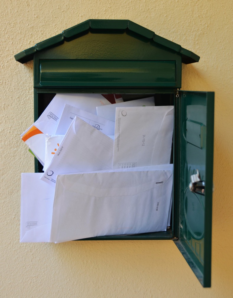 Håll brevlådan tom från post